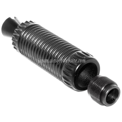 5KU 鋼鉄AKMSU コンペンセイター フラッシュハイダー -14mm 逆ネジバレル ライフル用 ブラック