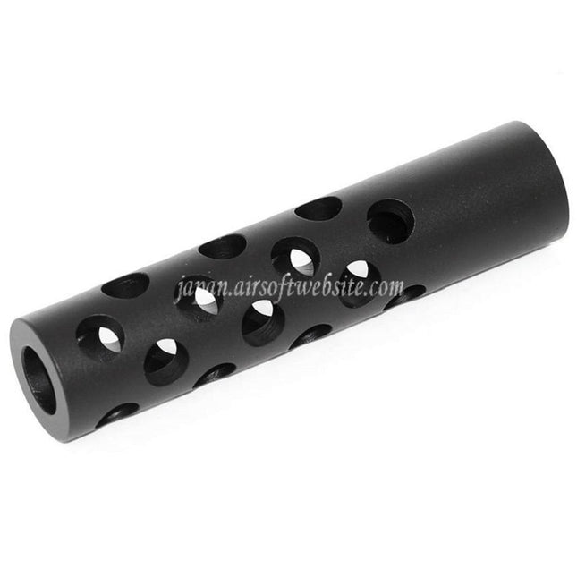 APS RT-S マズルフラッシュハイダー（-14mm 逆ネジ式反時計回りバレル対応） ブラック