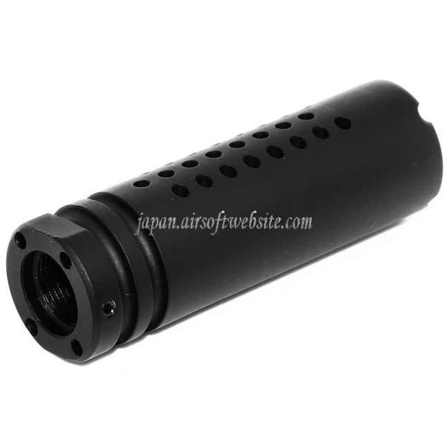 APS UAR マズルフラッシュハイダー（-14mm 逆ネジ式反時計回りバレル対応） ブラック