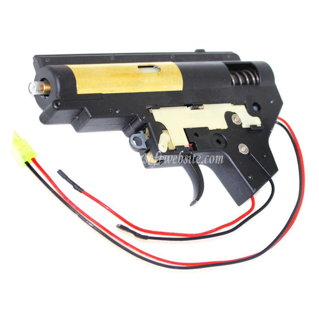 D-BOYS 7mmベアリング AEG 強化ギアボックス バージョン2 M4シリーズ AEGライフル用 エアソフト ブラック