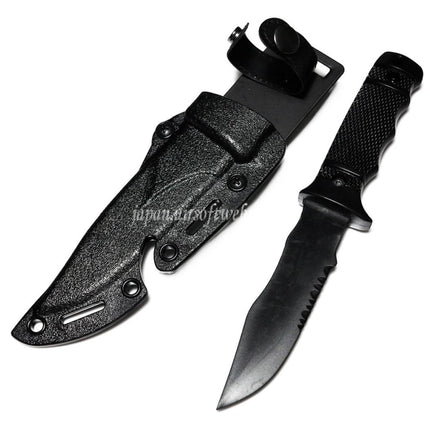 CYMA プラスチック製 M37 シールパップナイフ（ノンシャープ ソフトラバー フェイクナイフ）シース付き