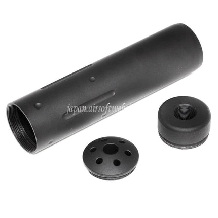 APS ASR107 M4 URX ラプターライフル サイレンサー サプレッサー 対応-14mm CCW 反時計回りネジバレルライフル用 エアソフト ブラック