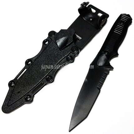 CYMA プラスチック製 141 Nimravus タントーナイフ（ノンシャープ ソフトラバー フェイクナイフ）シース付き