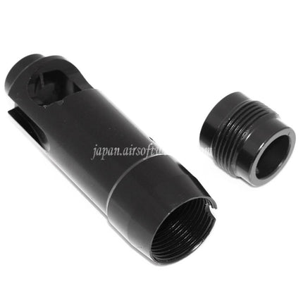 D-BOYS AK74Sフラッシュハイダー -14mm CCW 反時計回りネジ式バレルライフル対応 ブラック