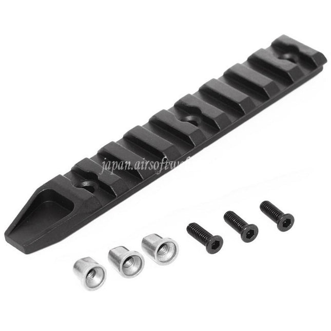 APS 114mm エボリューションテックレール キーモッド AEGライフル用 ブラック