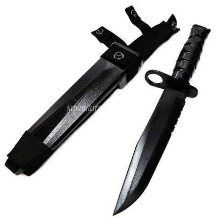 CYMA プラスチック製 M10 OKC-3S バヨネットナイフ（ノンシャープ ソフトラバー フェイクナイフ）シース付き