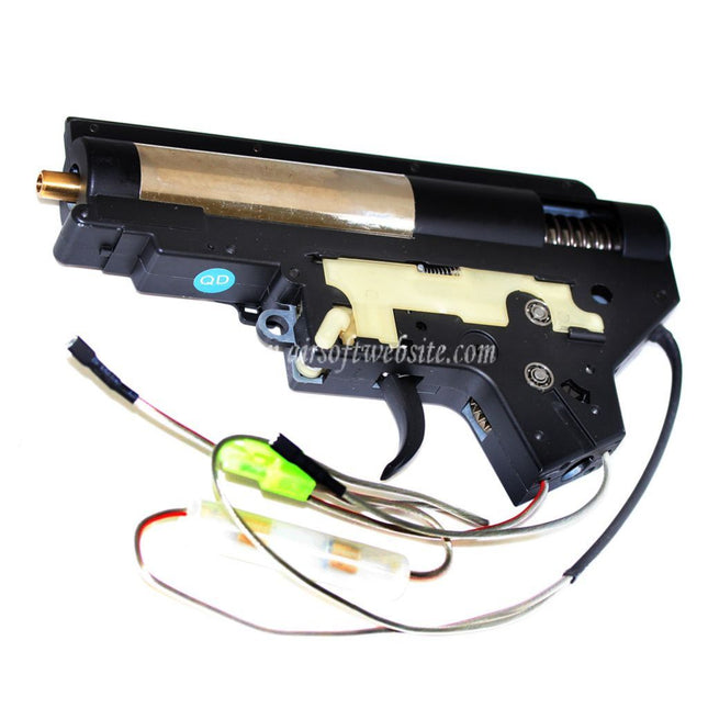 E&C 8mmベアリング QDトランスフォーム コンプリートバージョン2 V2ギアボックス M4 M16シリーズ AEGライフル エアソフトガン