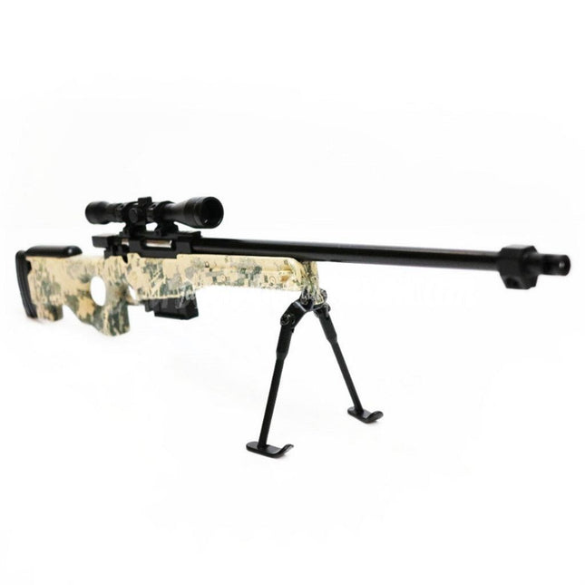 Airsoft Website 12インチ 非可動式トイフィギュア ダミーモデルキット 1:6 L96 メタルガン デジタル ACU 迷彩