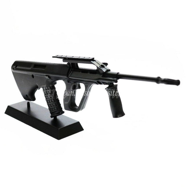 Airsoft Website 12インチ 非可動式トイフィギュア ダミーモデルキット 1/6 AUG ライフル ブラック