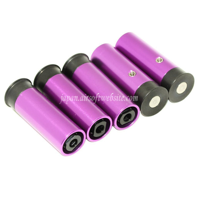 PPS 5個入り 6発CO2ガスメタルシェル タナカ PPS M870 XM26 ポンプアクションショットガン対応 エアガン