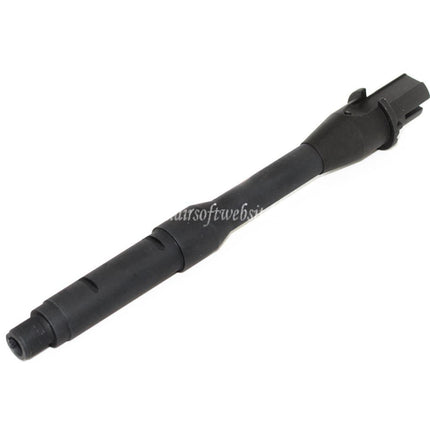 5KU 225mm 8.75インチ アルミアウターバレル -14mm CCW 反時計回りネジ M4 M16シリーズ AEGライフルに適合 エアソフト ブラック