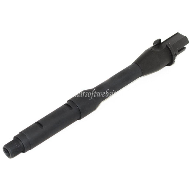5KU 225mm 8.75インチ アルミアウターバレル -14mm CCW 反時計回りネジ M4 M16シリーズ AEGライフルに適合 エアソフト ブラック