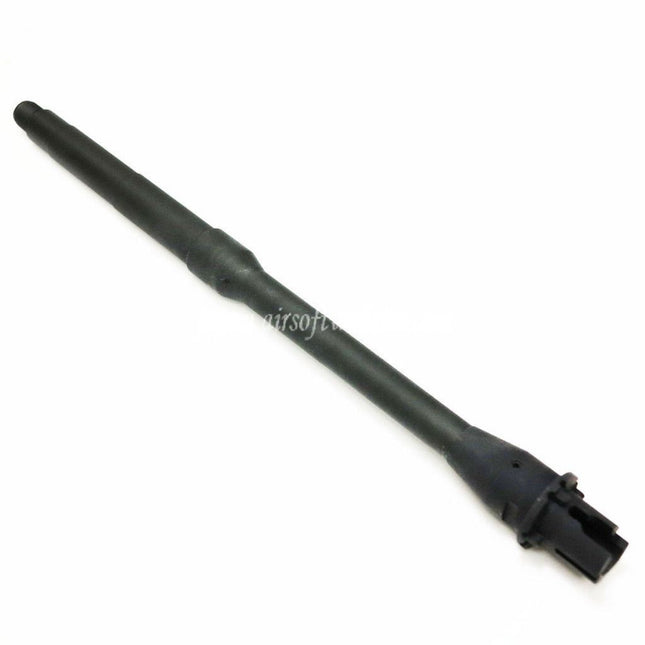5KU 320mm 12.5インチ アルミアウターバレル カービン長 - 14mm CCW 反時計回りネジ M4 M16シリーズ AEGライフルに適合 エアソフト ブラック