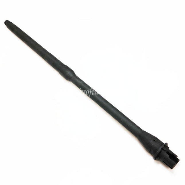 5KU 460mm 18インチ アルミアウターバレル ミドル長さ -14mm CCW 反時計回りネジ M4 M16シリーズ AEGライフル用 エアソフト ブラック