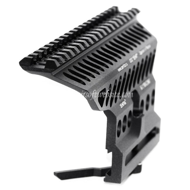 Airsoft Website 20mmスコープマウント AKシリーズAEGライフル用 ブラック