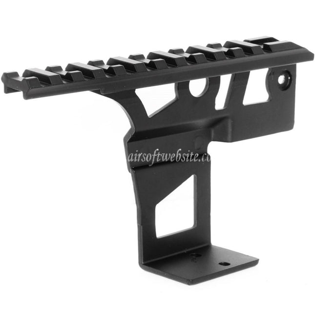 Airsoft Website A50 AKタクティカルサイドスコープマウント CYMA Beta Spetznaz 東京マルイ AKシリーズ電動ガン用 エアソフト ブラック