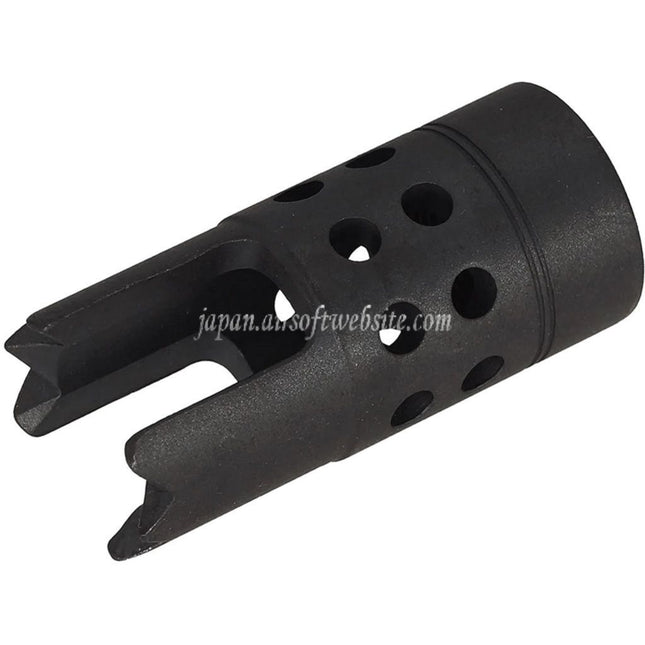 G&P M4 鉄筋カッター スチールフラッシュハイダー  +14mm CW 時計回りねじ ブラック