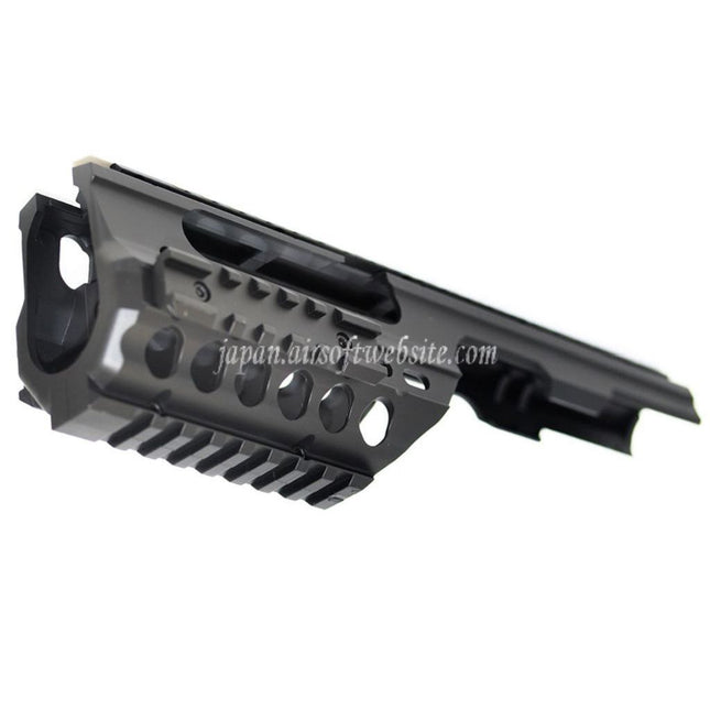 Airsoft Website 軽量250mmハンドガードレールシステム（東京マルイMP5K/MP5K PDWライフル対応） ブラック