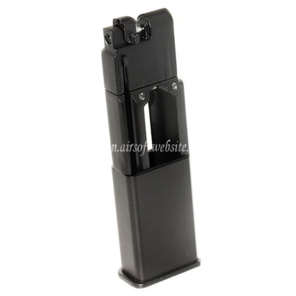 Airsoft Website 16発CO2マガジン WELL G196 M712 MAUSERシリーズGBBピストル対応 ブラック