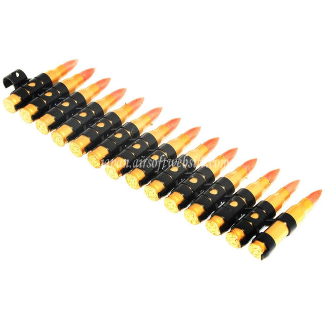 Airsoft Website 5.56mm プラスチック製ダミー弾ベルト 14個入り