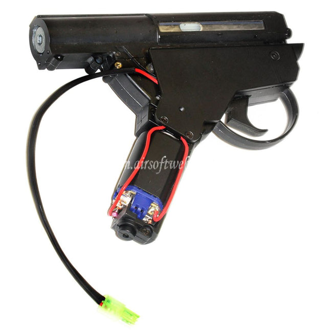 Airsoft Website モーター付きコンプリートギアボックス S&T Sterling L2A1シリーズAEGライフルに適合 エアソフト