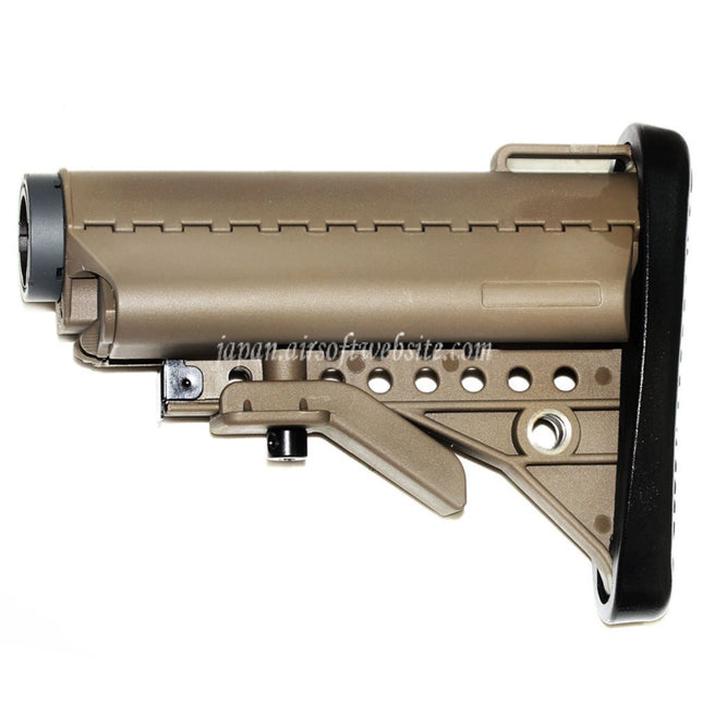 E&C MOD クレーンVTストック 5ポジションチューブ付き M4/M16シリーズ電動ガン対応 エアソフトガン