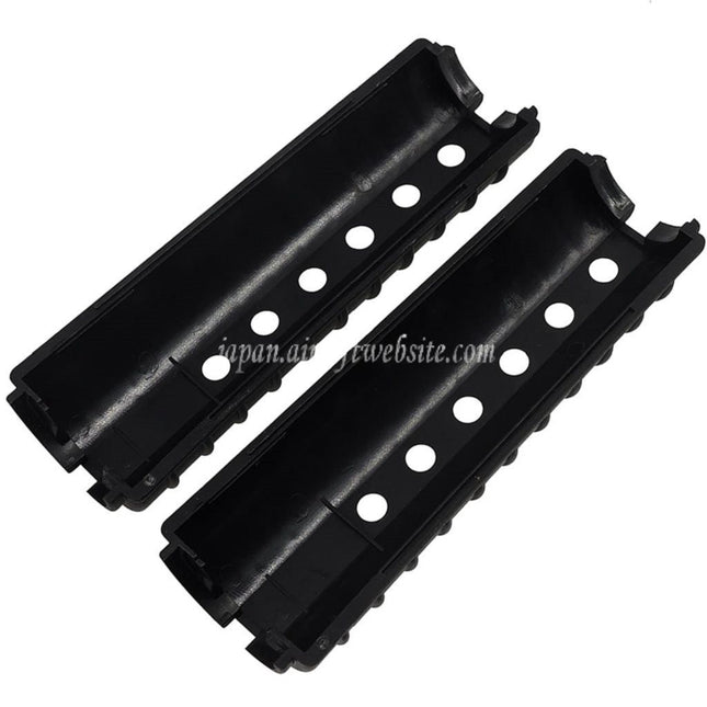 Airsoft Website 155mm M733スタイル プラスチックハンドガード（CYMA E&C 東京マルイ M4 M16シリーズ電動ガン対応）ブラック