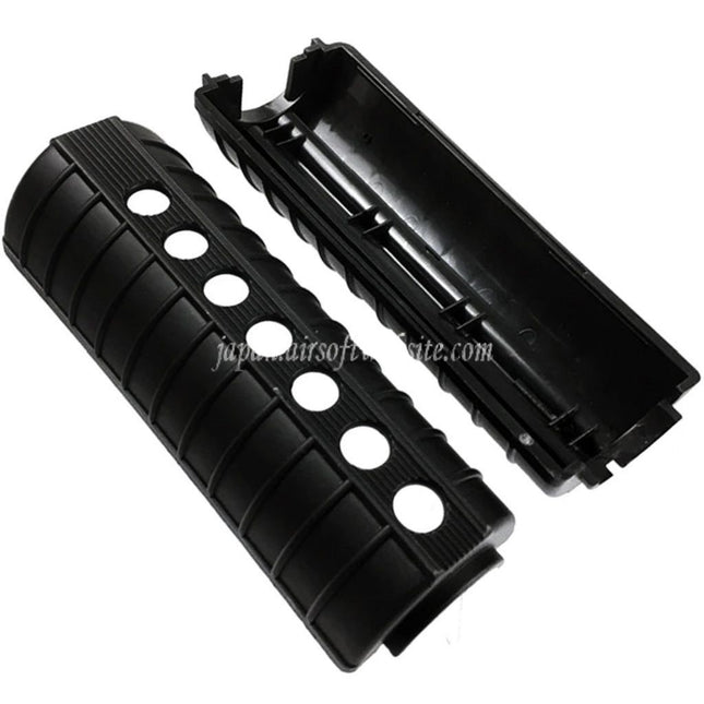 Airsoft Website 156mm M4A1スタイル プラスチックハンドガード（CYMA E&C 東京マルイ M4 M16シリーズ電動ガン対応）ブラック
