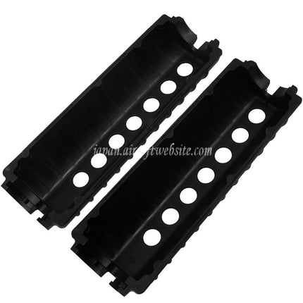 Airsoft Website 156mm プラスチックハンドガード（CYMA E&C 東京マルイ M4 M16シリーズ電動ガン対応）ブラック