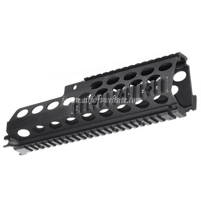 Airsoft Website 272mm CNCアルミ G36K RASハンドガードレールシステム 東京マルイ Jing Gong JG CYMA Umarex G36シリーズ電動ガン対応 ブラック