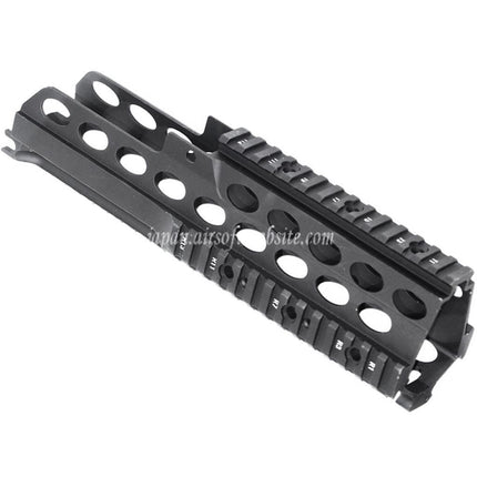 Airsoft Website 272mm CNCアルミ G36K RASハンドガードレールシステム 東京マルイ Jing Gong JG CYMA Umarex G36シリーズ電動ガン対応 ブラック