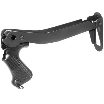 CYMA メタルフォールディングストック（プラスチックグリップ付き）CYMA M870シリーズショットガン対応 ブラック