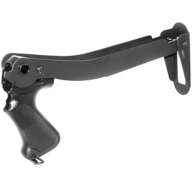 CYMA メタルフォールディングストック（プラスチックグリップ付き）CYMA M870シリーズショットガン対応 ブラック