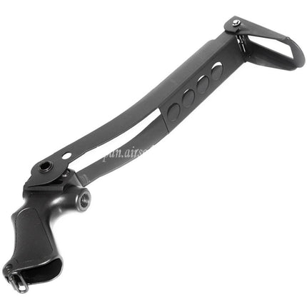 CYMA メタルフォールディングストック（プラスチックグリップ付き）CYMA M870シリーズショットガン対応 ブラック