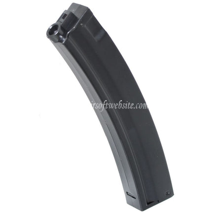 Airsoft Website 90発ミッドキャップマガジン CLASSIC ARMY / CYMA / G&P / GOLDEN EAGLE / JG / SRC / 東京マルイ MP5シリーズ AEGライフル対応 ブラック