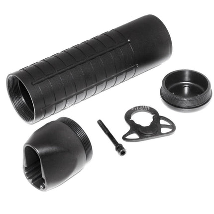 APSミニパトリオットチューブストック 218mm（ASR106 M4 M16シリーズ電動ガン対応）ブラック