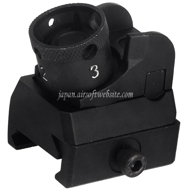 Airsoft Website メタル製 HK416 コンバットリアサイト（20mmピカティニーレールライフル対応）