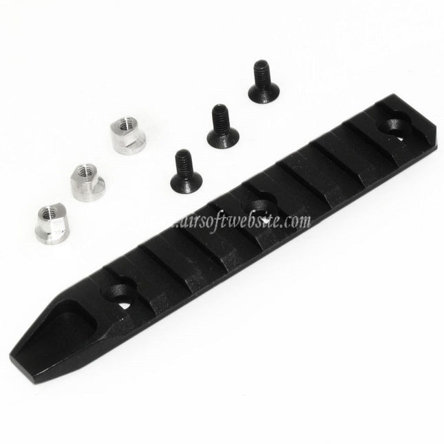 Airsoft Website 115mm 9スロットレールパネル URX RASハンドガードシステム対応 ブラック