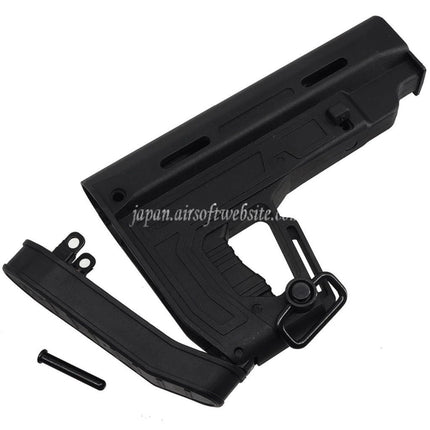 APS ポリファイバーRS1 タイプ1ストック M4 M16シリーズAEGライフル用 ブラック