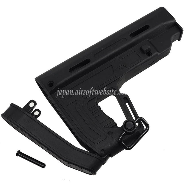 APS ポリファイバーRS1 タイプ1ストック M4 M16シリーズAEGライフル用 ブラック