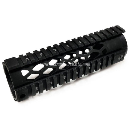 5KU ダイヤモンドシリーズ カービン RAS ハンドガードレールシステム M4 M16シリーズ AEG GBB ライフル対応 ブラック