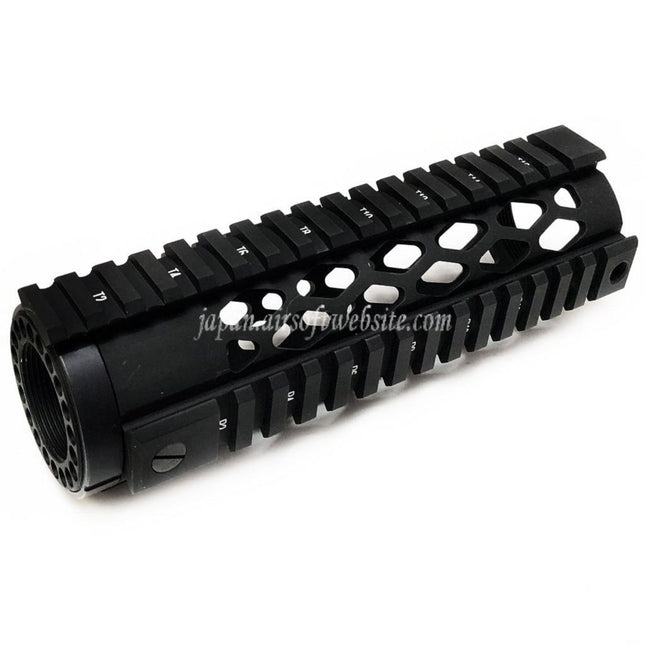 5KU ダイヤモンドシリーズ カービン RAS ハンドガードレールシステム M4 M16シリーズ AEG GBB ライフル対応 ブラック