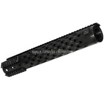 5KU 380mm TJ コンペティションスタイル フリーフロートハンドガード 4サイドレールシステム M4 M16シリーズ AEG GBBライフル対応 エアソフト ブラック