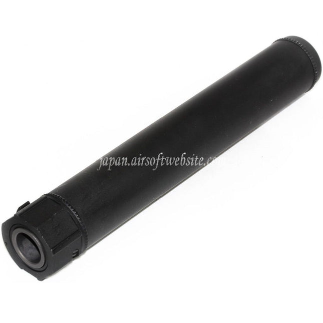 5KU 249mm SOCOM762 SS QDサプレッサー サイレンサーA フラッシュハイダー付き -14mm CCW 反時計回りネジバレルライフルに適合 エアソフト ブラック