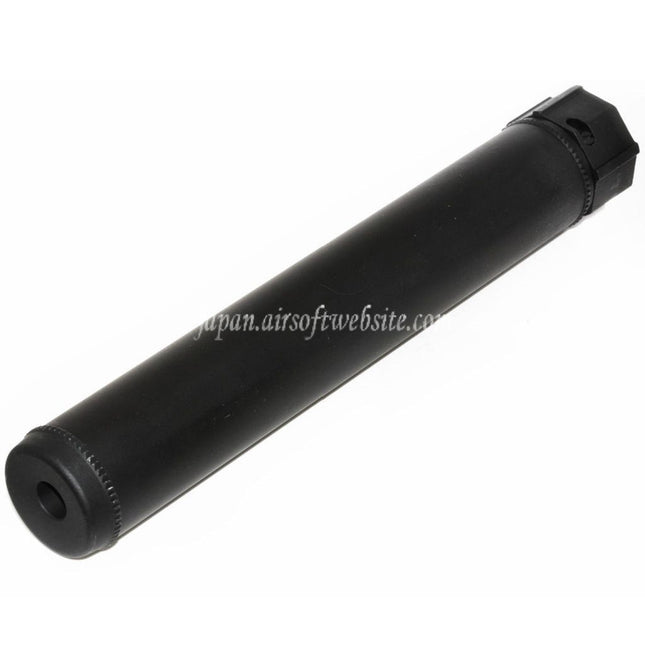 5KU 249mm SOCOM762 SS QDサプレッサー サイレンサーA フラッシュハイダー付き -14mm CCW 反時計回りネジバレルライフルに適合 エアソフト ブラック