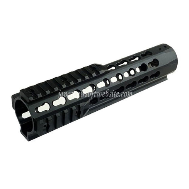 CYMA アルミ製 8.5インチ 216mm キーモッドハンドガードレールシステム 東京マルイ APS CYMA M4/M16シリーズ AEGライフル対応 ブラック