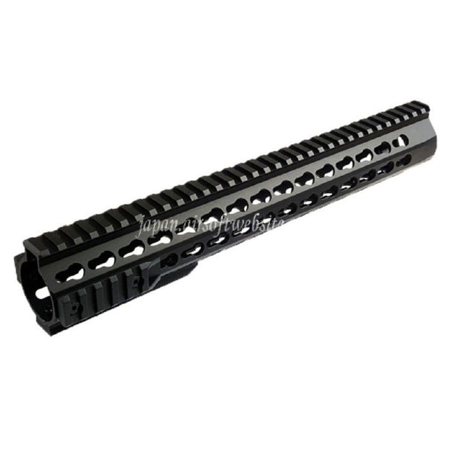 CYMA アルミ製 13インチ 335mm キーモッドハンドガードレールシステム 東京マルイ APS CYMA M4 M16シリーズ AEGライフル対応 ブラック