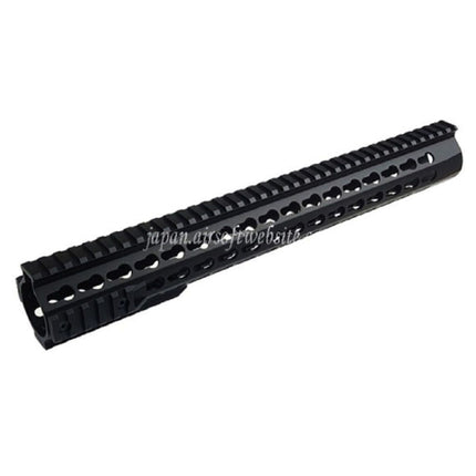 CYMA アルミ製 URX4 14.5インチ 380mm キーモッドハンドガードレールシステム 東京マルイ APS CYMA M4/M16シリーズ AEGライフル対応 ブラック