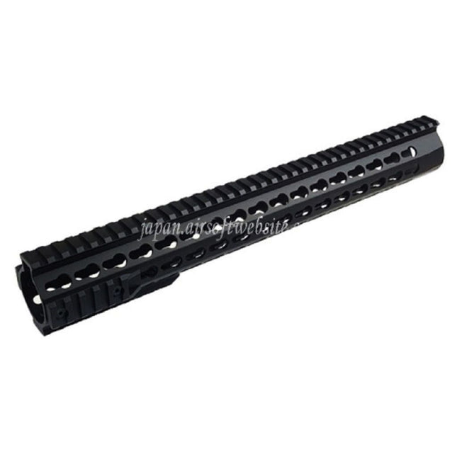 CYMA アルミ製 URX4 14.5インチ 380mm キーモッドハンドガードレールシステム 東京マルイ APS CYMA M4/M16シリーズ AEGライフル対応 ブラック