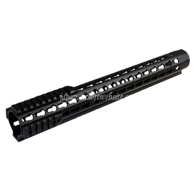 CYMA アルミ製 URX4 14.5インチ 380mm キーモッドハンドガードレールシステム 東京マルイ APS CYMA M4/M16シリーズ AEGライフル対応 ブラック